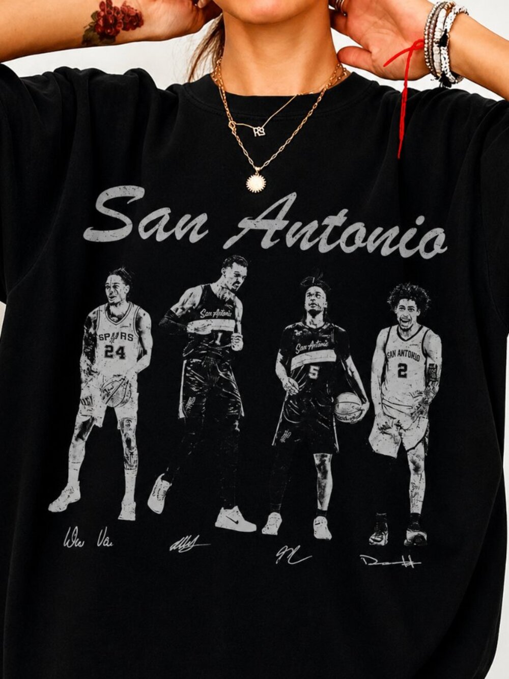 Vintage Basketball Stars T-shirt, Retro Hoops Graphic Tee